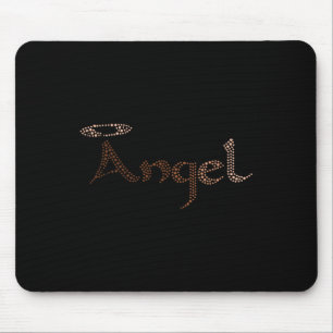 Angel Women Black History Month Colour Men African Mouse Pad