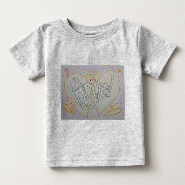 Angel Word Inspirational Custom Art Shirts (Front)