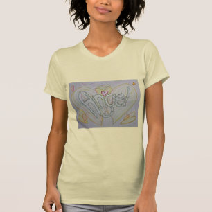 Angel Word Inspirational Custom Art T-shirts