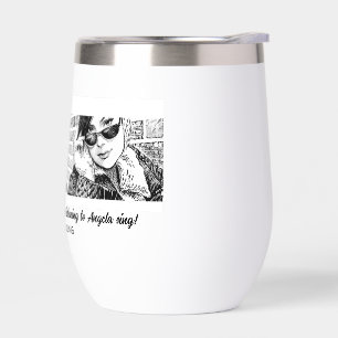 Angela Bingham Thermal Wine Tumbler