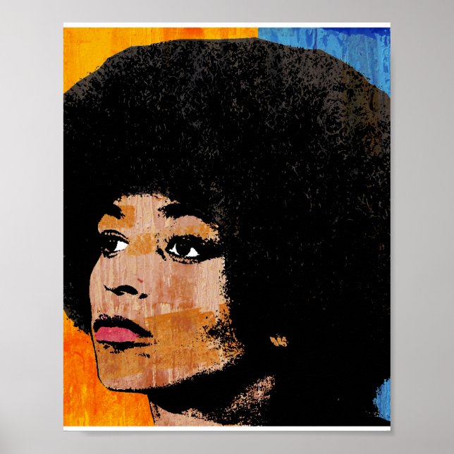 ANGELA DAVIS (COLOR)  POSTER (Front)