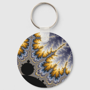 Angela - Fractal Key Ring
