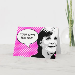 Angela Merkel Card