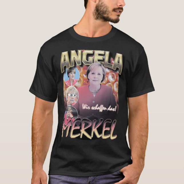 Angela Merkel Rap Bootleg Tee Classic T-Shirt (Front)