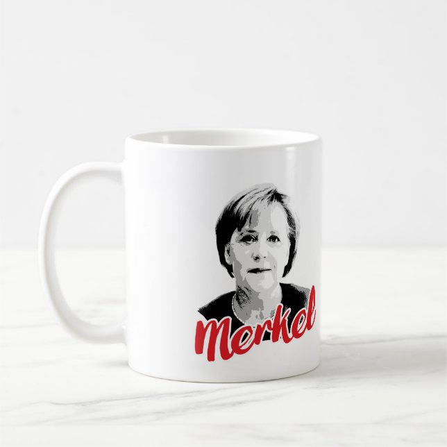 ANGELA MERKEL Signature - - Coffee Mug (Left)
