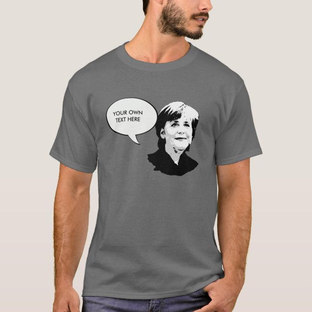 Angela Merkel T-Shirt (Front)