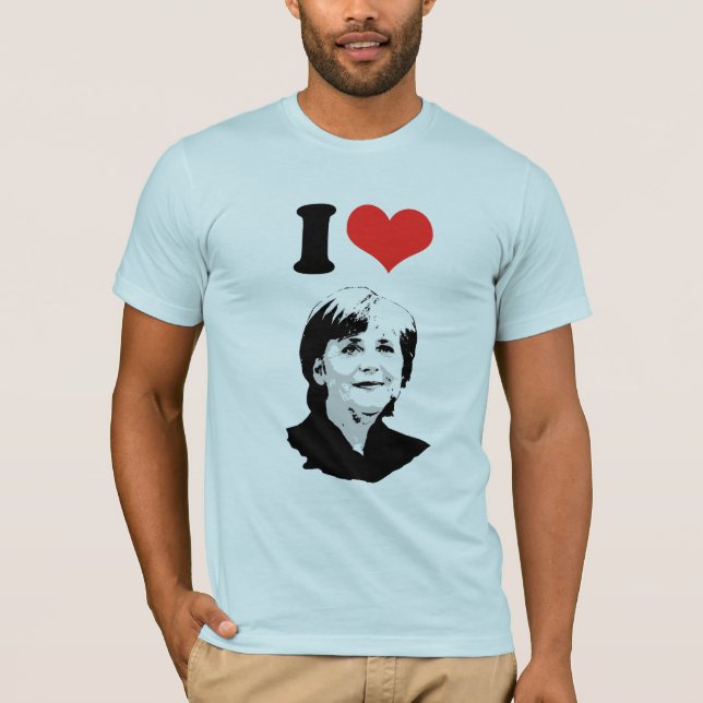 Angela Merkel T-Shirt (Front)