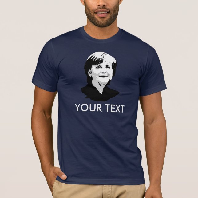 Angela Merkel T-Shirt (Front)