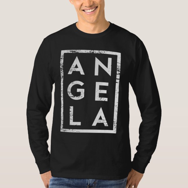 Angela Minimalism T-Shirt (Front)