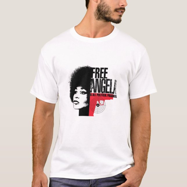 Angela Yvonne Davis T-Shirt (Front)