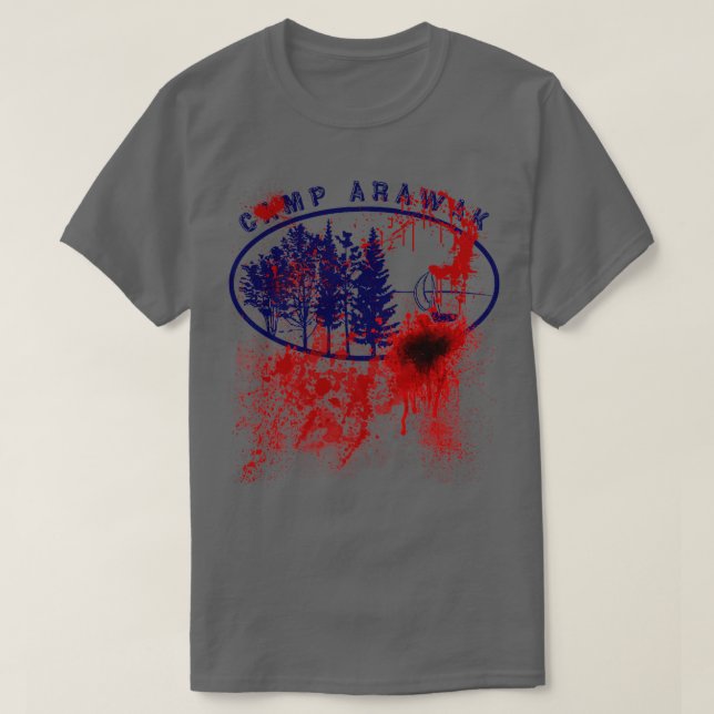 Angelas Camp Arawak Tee Sleepaway Camp (Design Front)