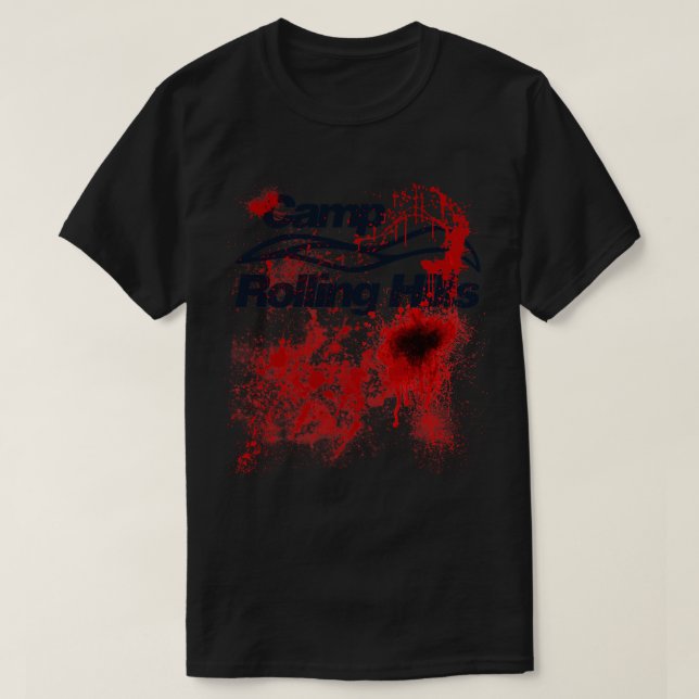 Angelas Camp Rolling Hills Tee Sleepaway Camp (Design Front)