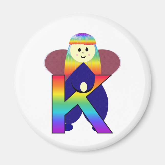 Angelbet Letter K Magnet (Front)