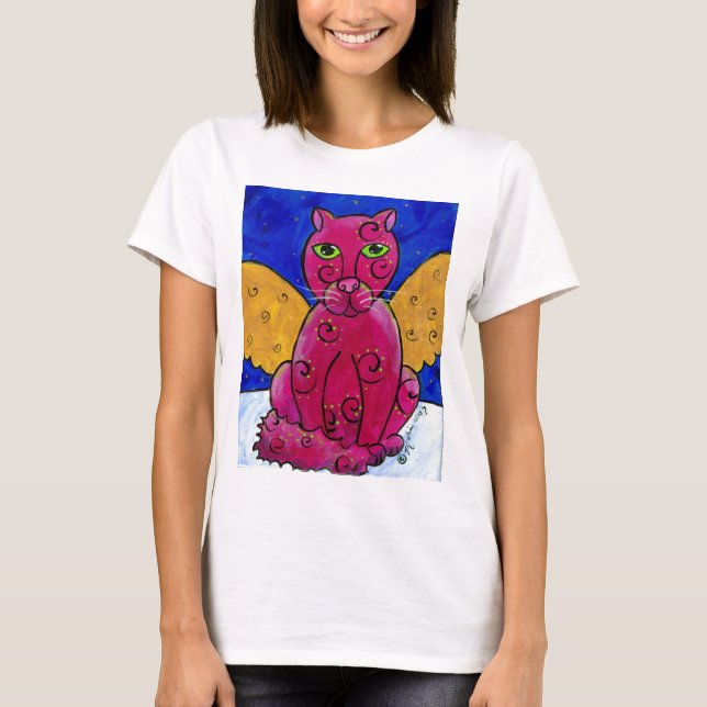 AngelCatPink T-Shirt (Front)