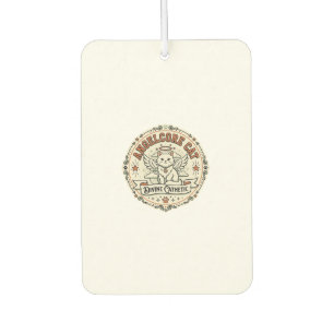 Angelcore Cat Angelcore Cat Vintage Vector Art Shi Car Air Freshener