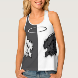 AngelDemonDesign Flip Flops Leggings Singlet
