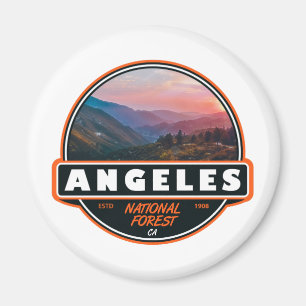 Angeles National Forest California Emblem Magnet