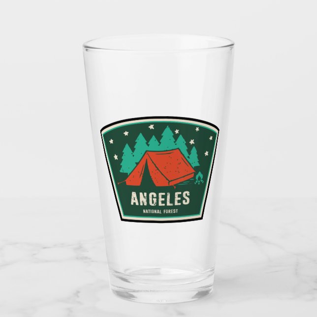 Angeles National Forest Camping Glass (Front)