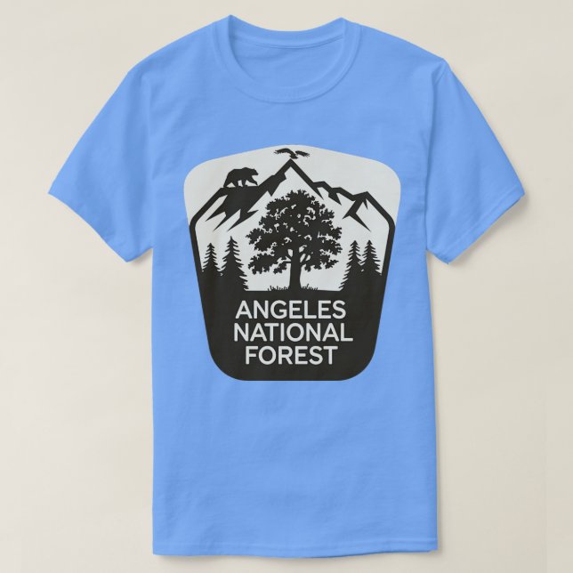 Angeles National Forest TShirt (Design Front)