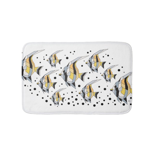 Angelfish Bath Mat (Front)