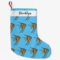 Angelfish cartoon illustration