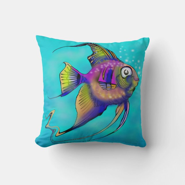 Angelfish Pillow (Front)