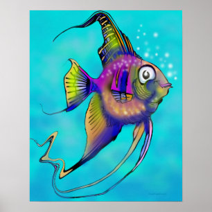 Angelfish Poster