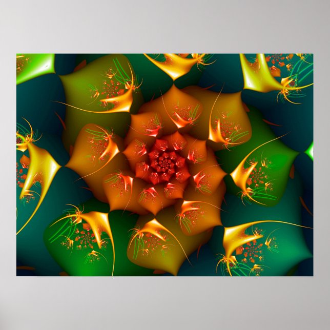 Angelfish Spiral Poster (Front)