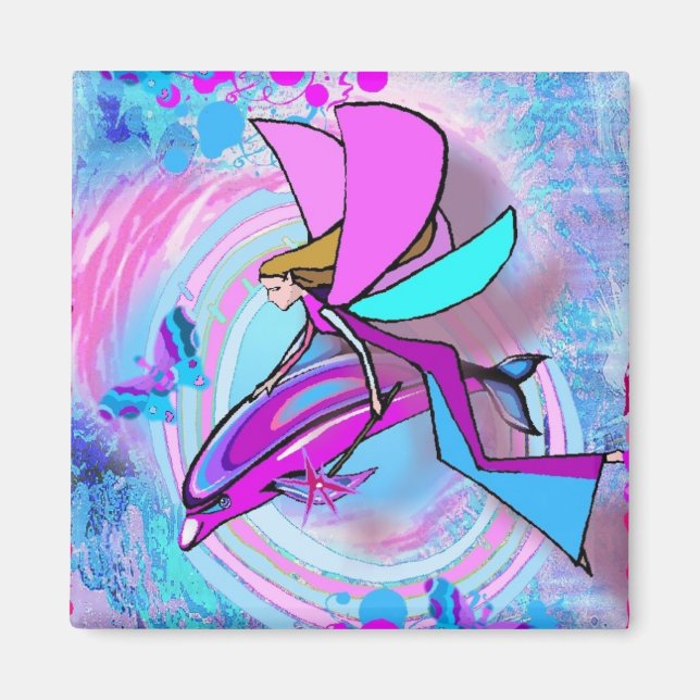 angelfunandgiggleforrealll magnet (Front)