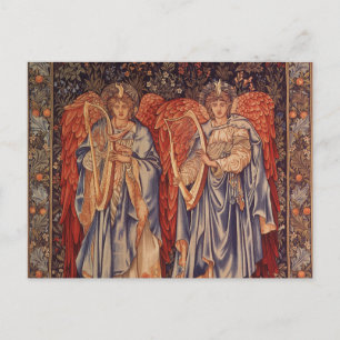 Angeli Laudantes by Sir Edward Coley Burne Jones Postcard