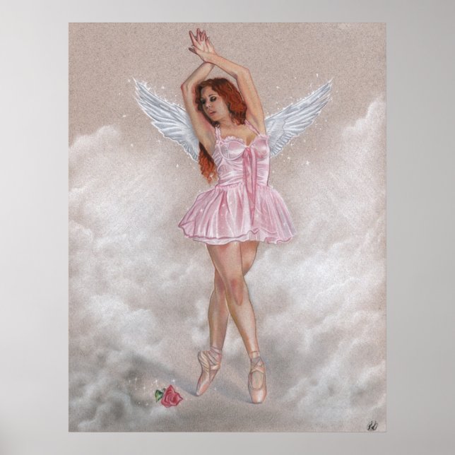 Angelic Ballerina Poster (Front)
