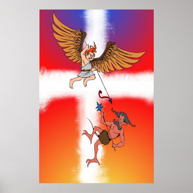 angelic battle poster (Front)