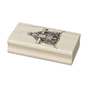 Angelic Ex-Libris Stamp