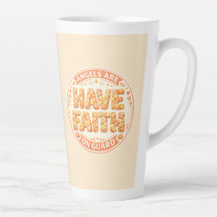 Angelic Faith Collection Latte Mug
