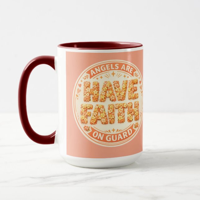 Angelic Faith Collection Mug (Left)