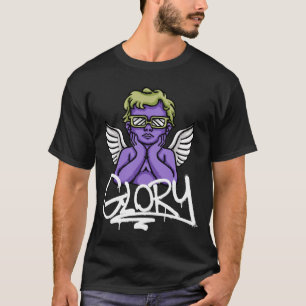 Angelic Figure With Sunglasses streetwear T-Shirt
