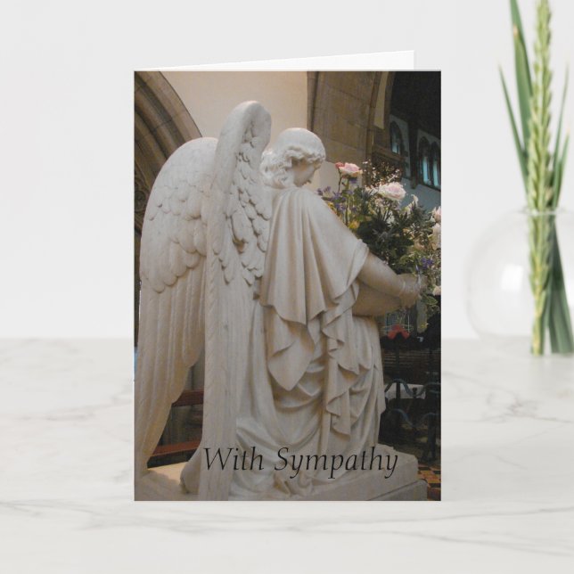 Angelic Flowers Card (Front)