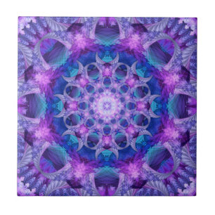 Angelic Gateway Mandala Tile