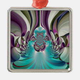 Angelic Hakuna Matata Purple Heart.jpg Metal Tree Decoration