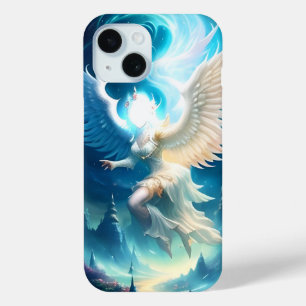Angelic Landscape Wings iPhone 15 Case