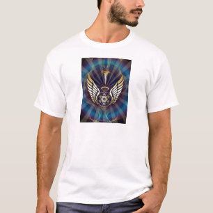 Angelic- Merkaba-Metatron cube T-Shirt