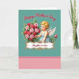 Angelic Mothers Day Rose Card