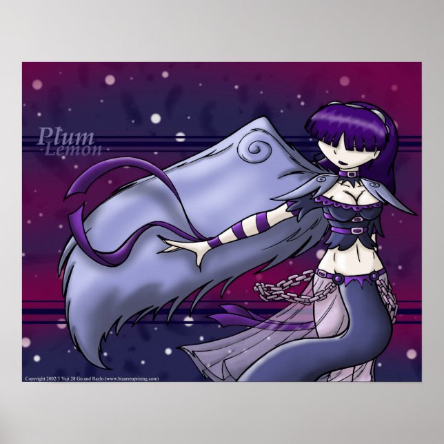 Angelic Plum Poster (Front)