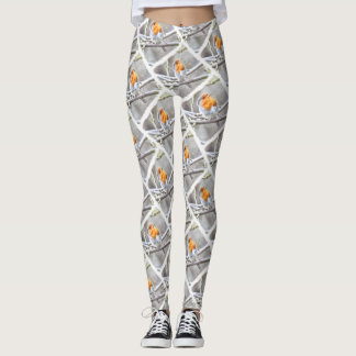 Angelic Robin Watercolor Leggings