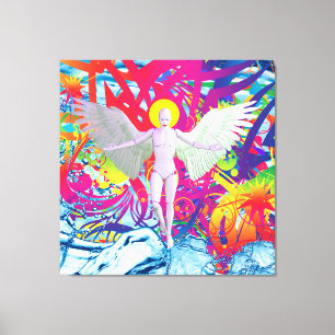 Angelic Robot Canvas Print