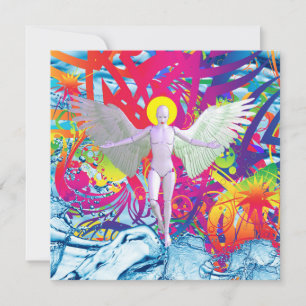 Angelic Robot  Card
