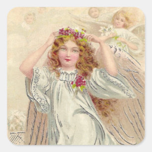 Angelic Square Sticker
