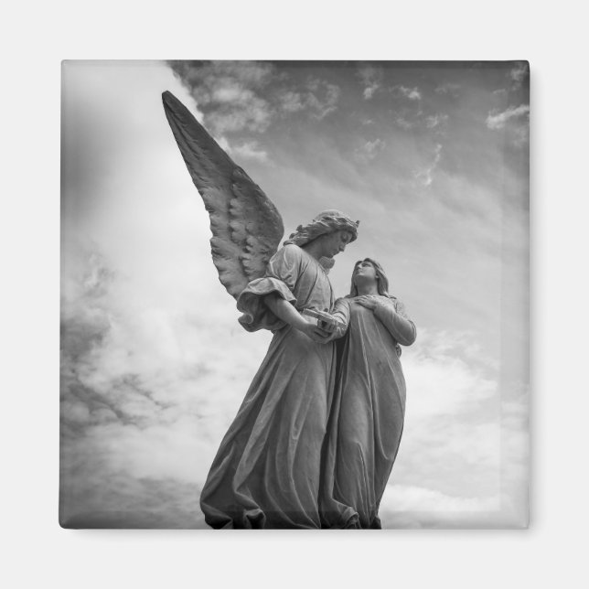Angelic Statues Magnet (Front)