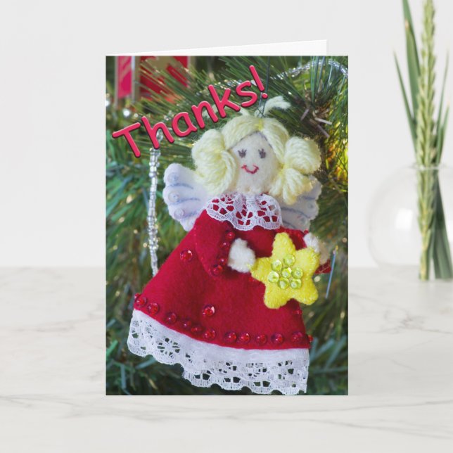 Angelic Thank You Card (Front)