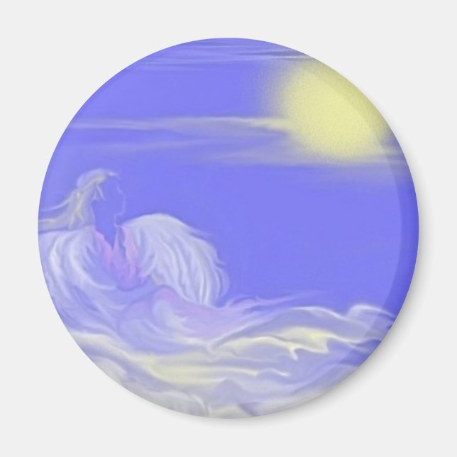 Angelic Thoughts Magnet (Front)